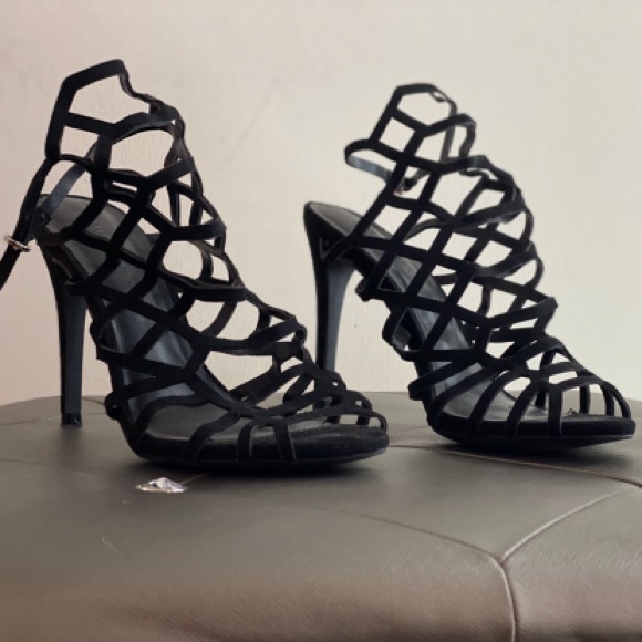 Shoes - Black ankle cut heels Shoes - Black ankle cut heels
